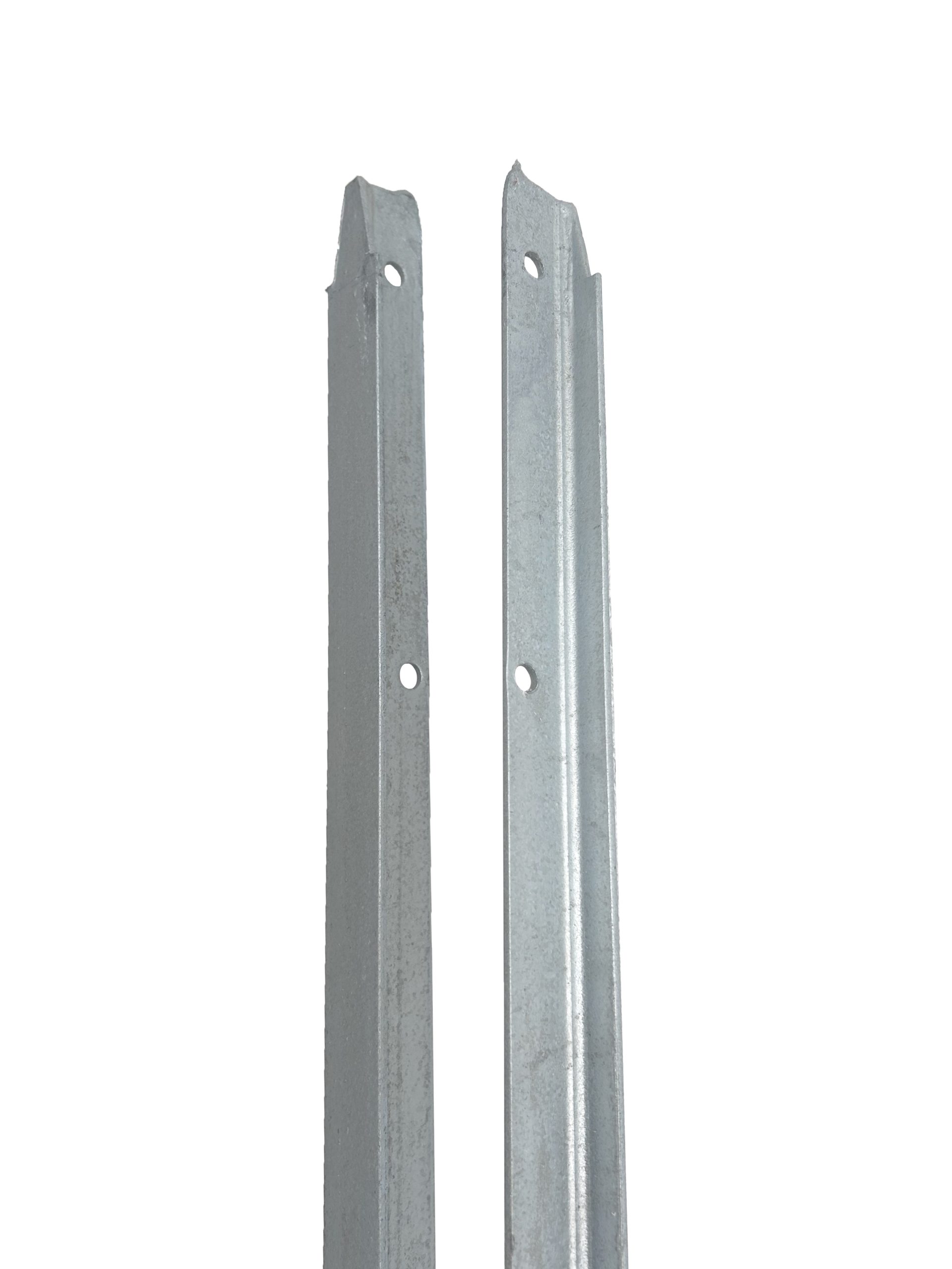 Lot De 10 Piquets De Clôture En Acier Non Galvanisé - 1150 Mm X 8 Mm, Pour Clôtures Temporaires, Jardin, Chantier